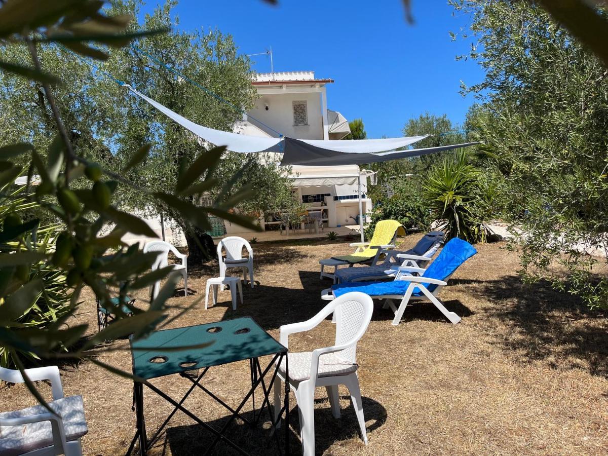B&B Villa Mediterranee Con Parking Space Trani Eksteriør bilde