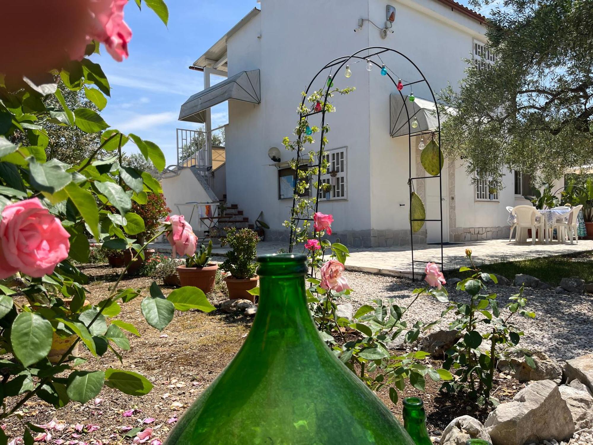 B&B Villa Mediterranee Con Parking Space Trani Eksteriør bilde